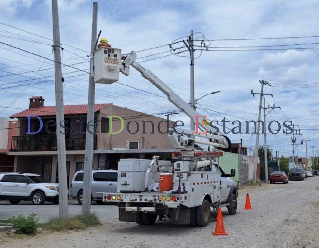 Atiende Municipio reportes de cambio de luminarias