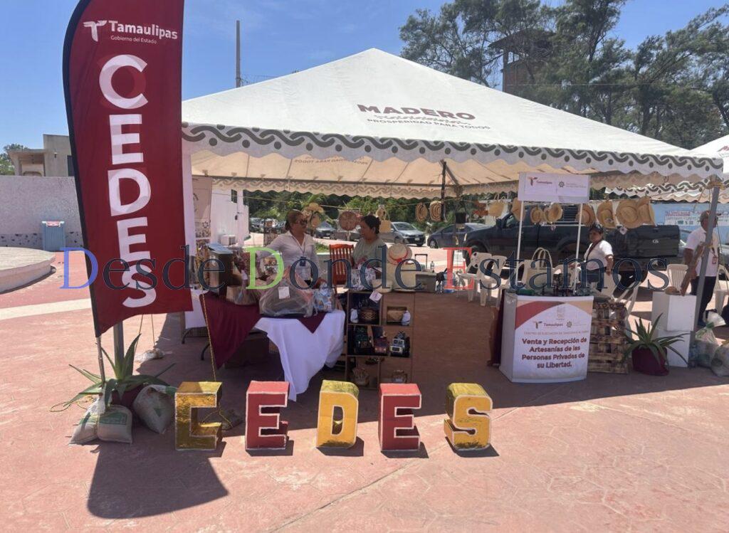 Instala CEDES Altamira punto de venta de artesanías