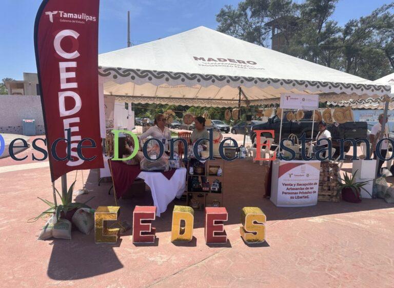 Instala CEDES Altamira punto de venta de artesanías