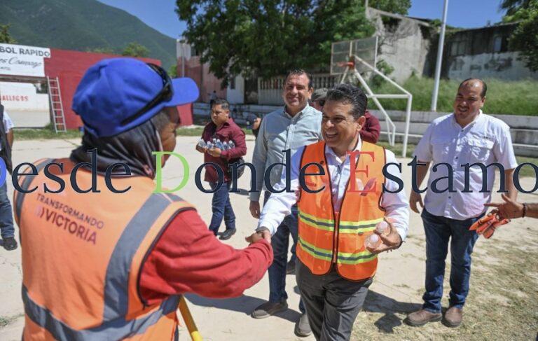 Rehabilita Municipio área verde y deportiva en la colonia Estudiantil