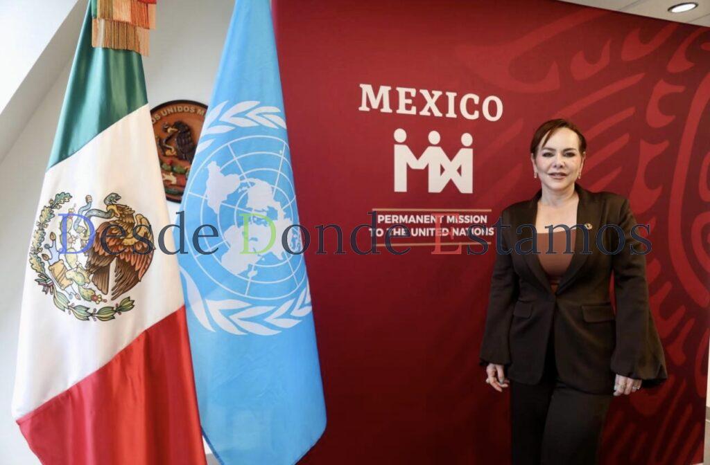 Posiciona Carmen Lilia a Nuevo Laredo como aliado estratégico de ONU mujeres en América Latina