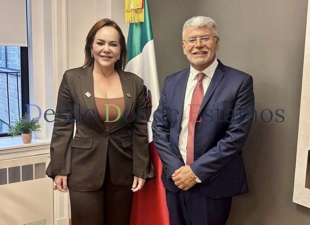 Promueve Carmen Lilia a Nuevo Laredo como capital aduanera