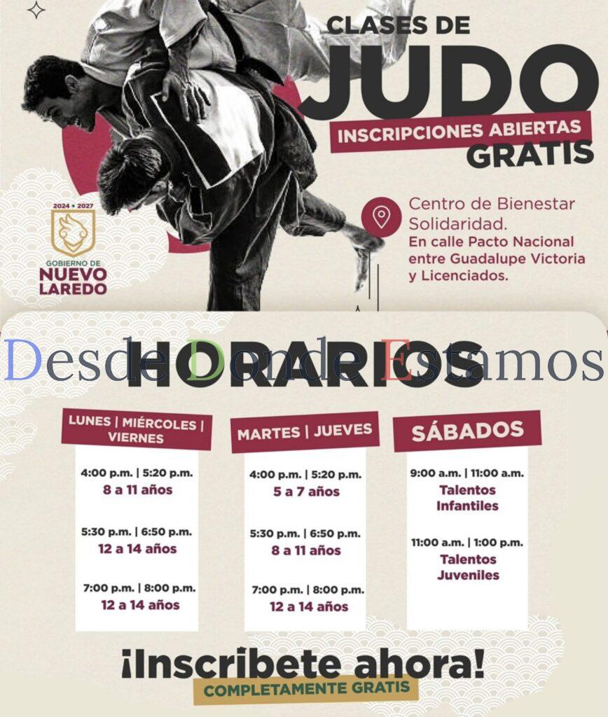 Ofrecen en Nuevo Laredo clases gratuitas de judo