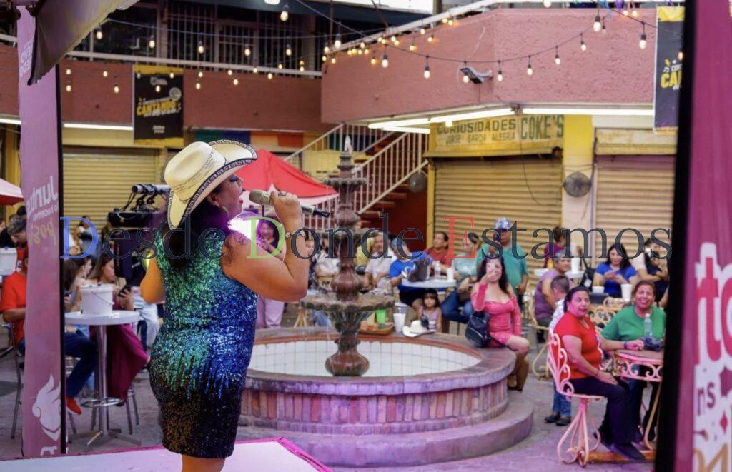 Gran respuesta en jornada de Cantando en el Mercado