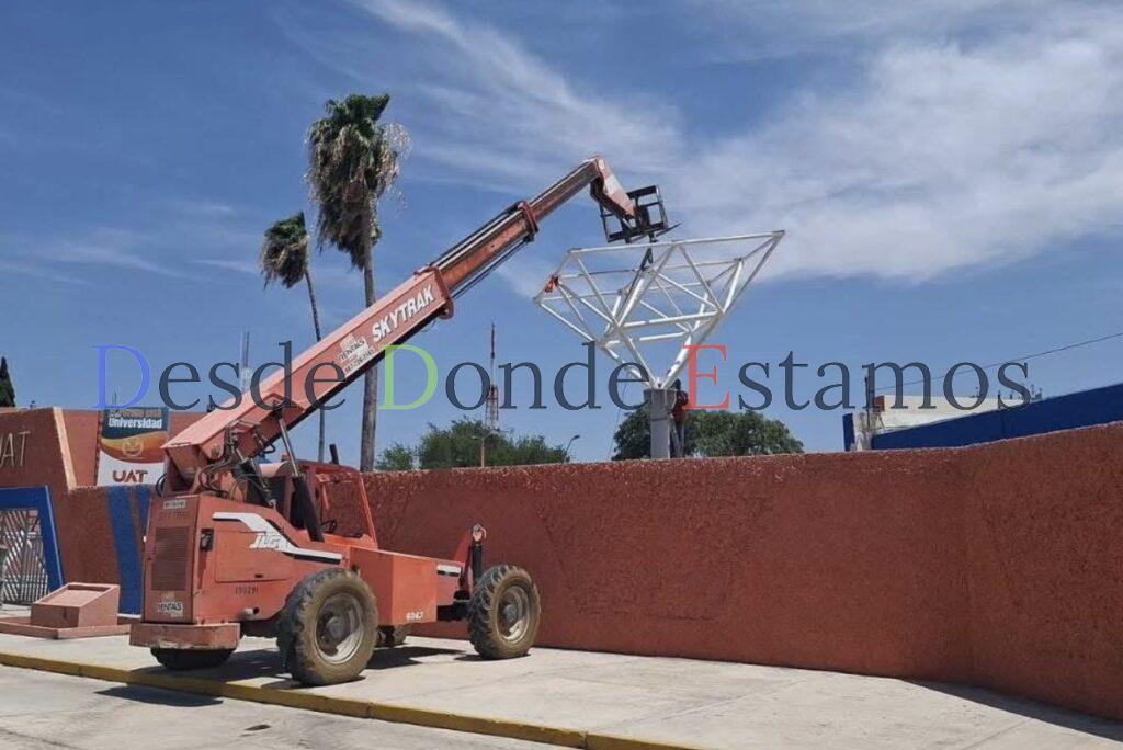 Avanza construcción de techumbre