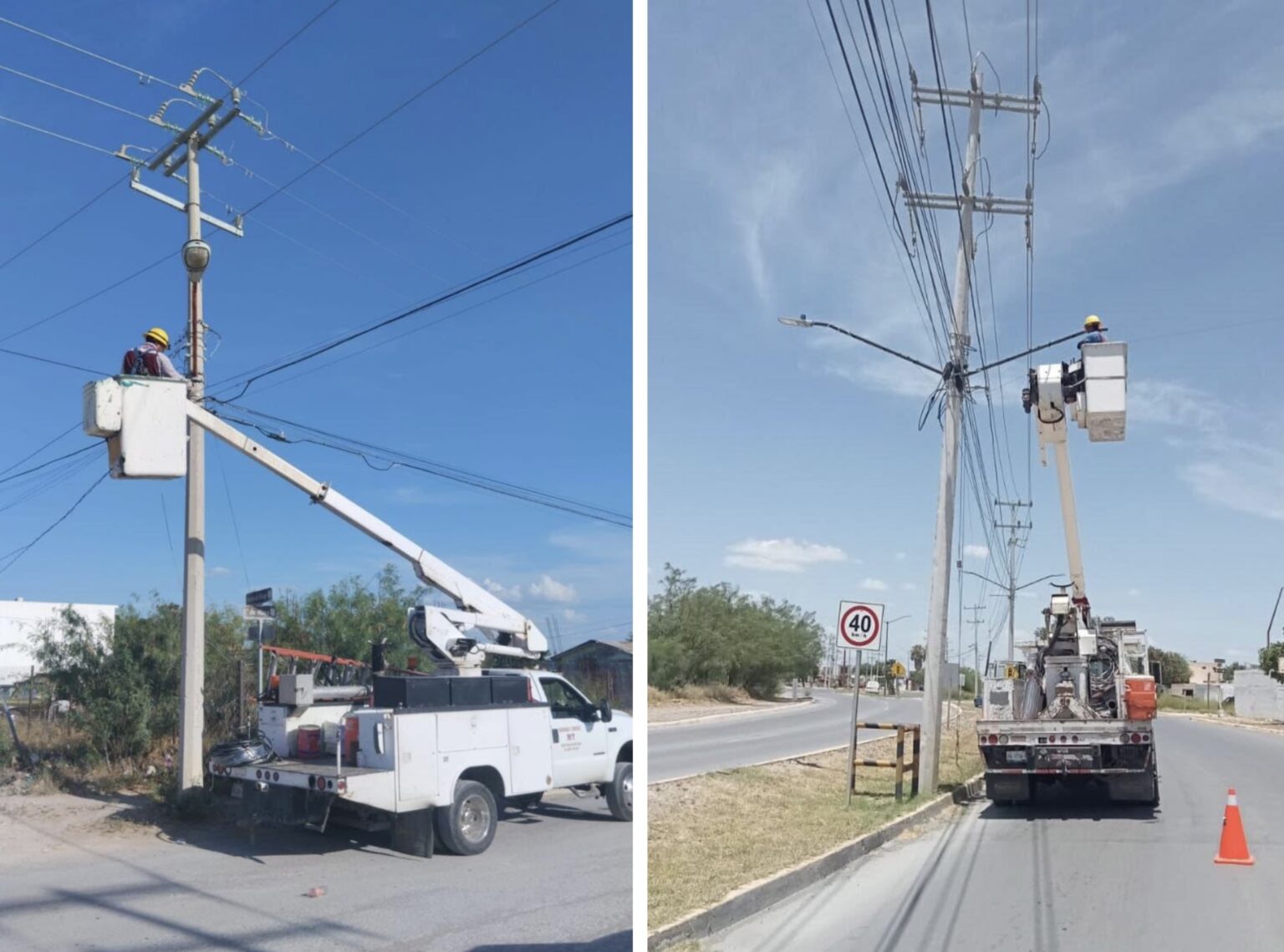 Permanente trabajo en área de Servicios Públicos