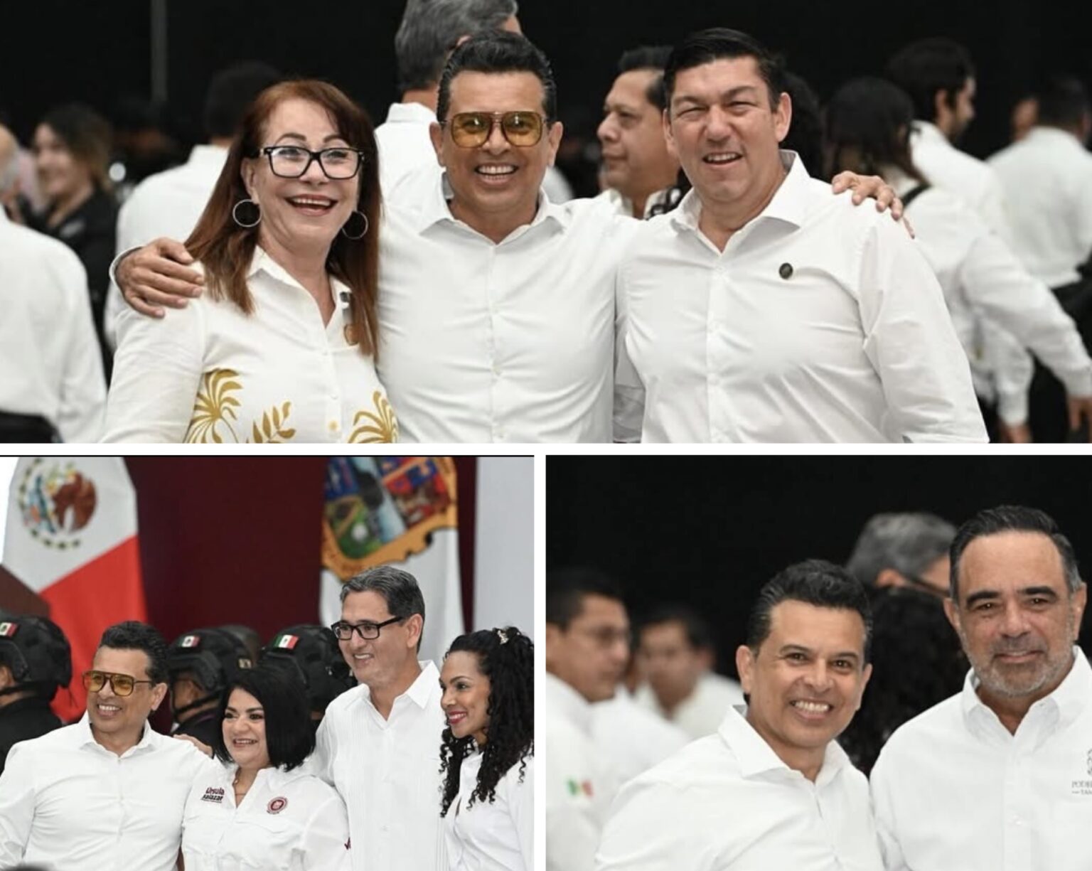 Participa Gattás en ceremonia de honores