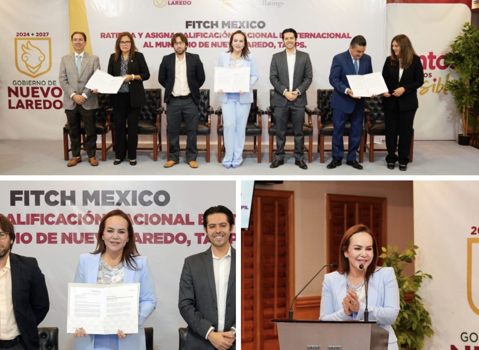 Ratifica Fitch Ratings calificación crediticia AAA a finanzas públicas de Nuevo Laredo