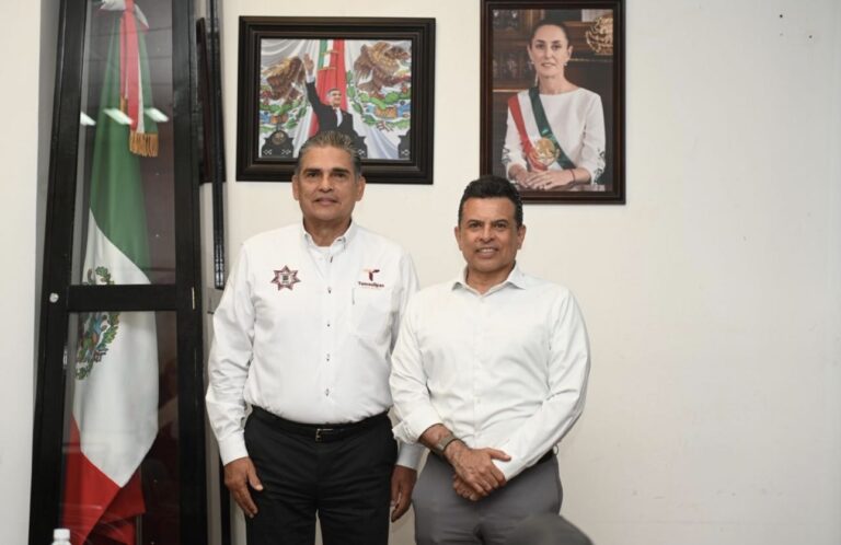 Refirma Gattás colaboración con Secretario de Seguridad