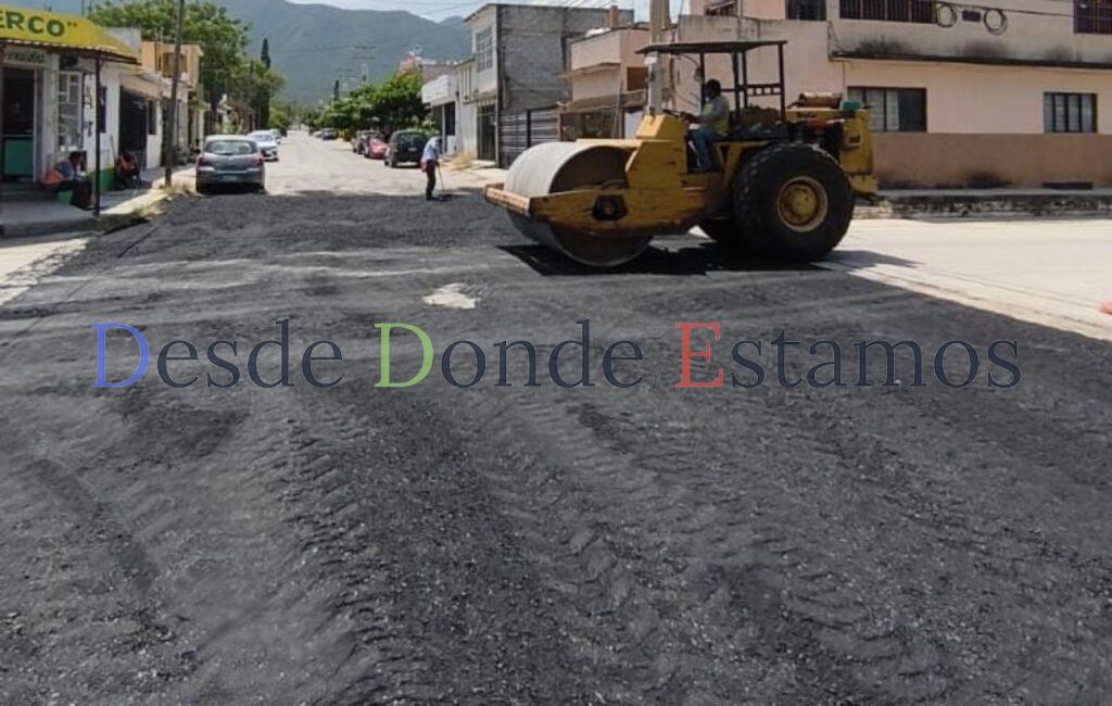 Intensifica Gobierno bacheo en colonias de Victoria