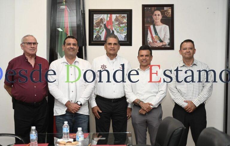 Refirma Gattás colaboración con Secretario de Seguridad