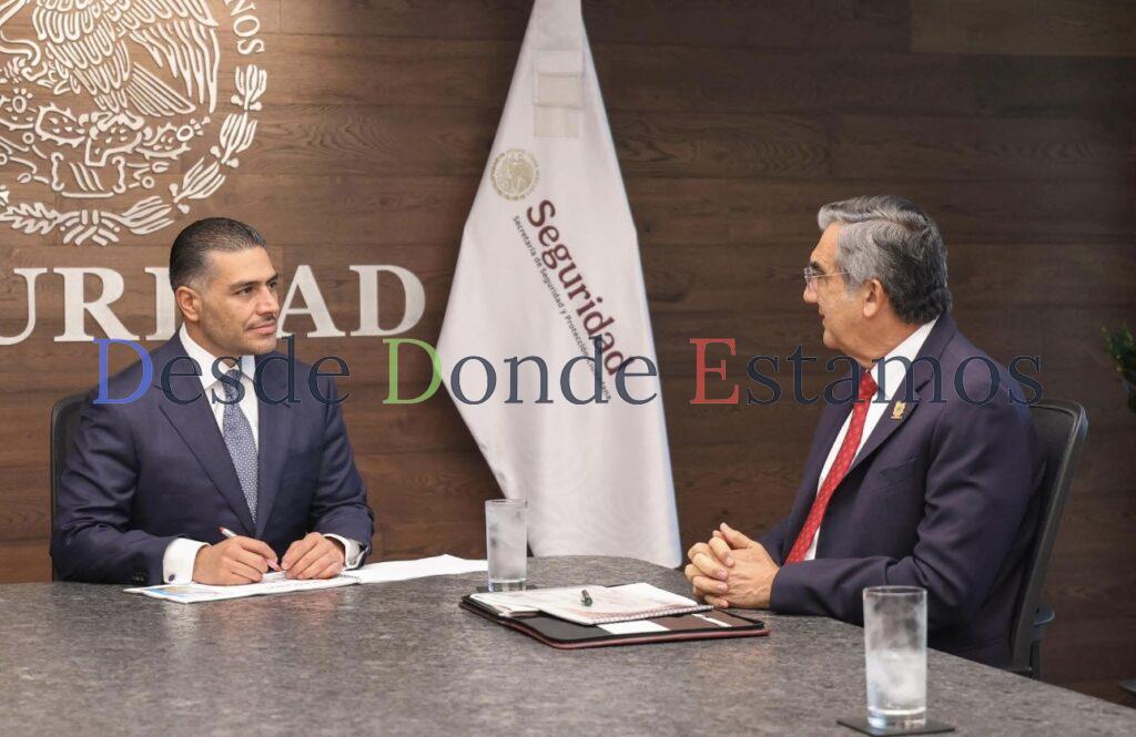 Sostiene Américo reunión con Harfuch