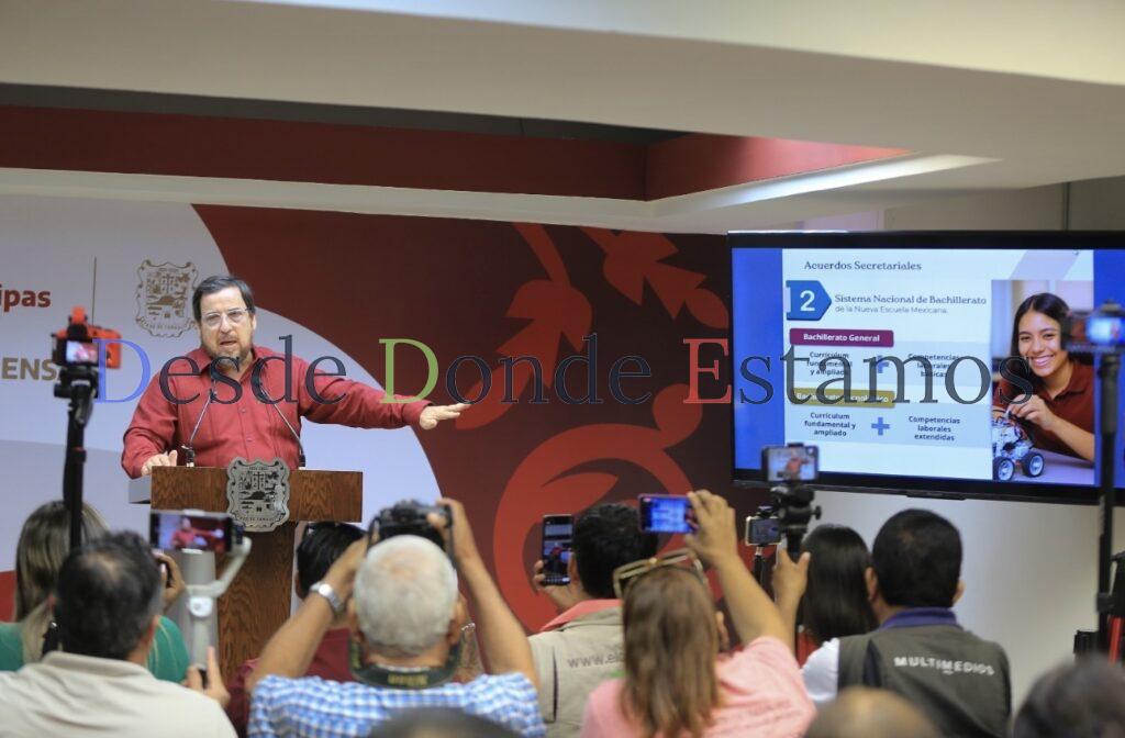 Asegurado lugar en bachillerato para estudiantes en Tamaulipas: SET