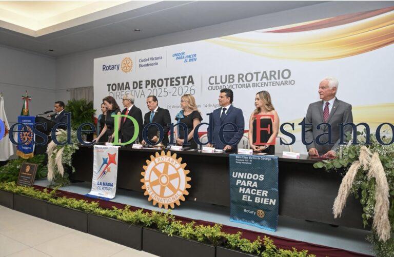 Reconoce Lalo Gattás labor altruista del Club Rotario Bicentenario