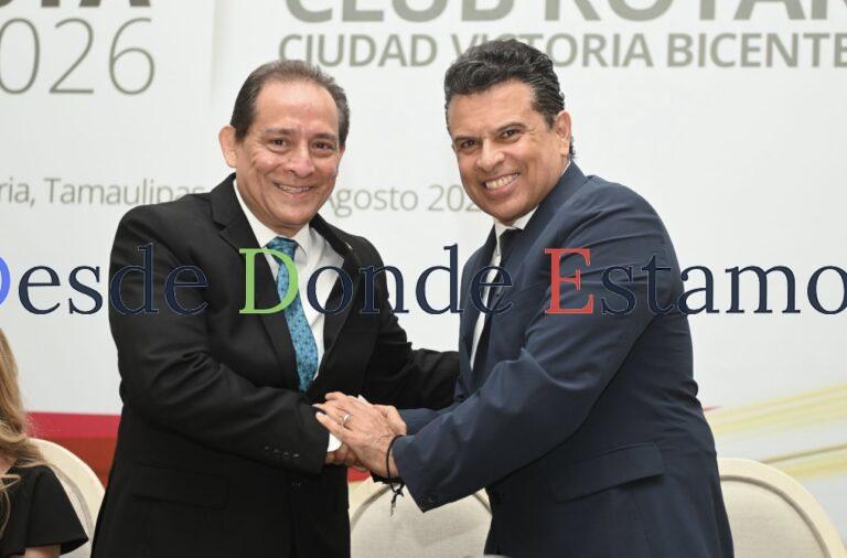 Reconoce Lalo Gattás labor altruista del Club Rotario Bicentenario