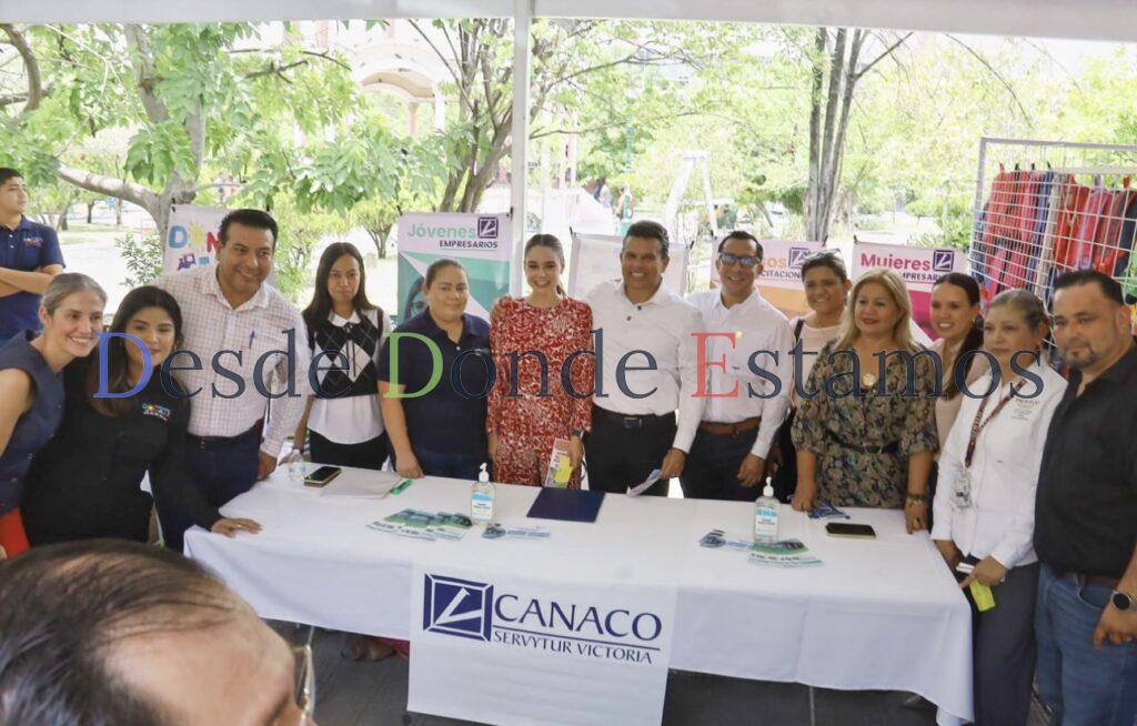 Inaugura Lalo Gattás Feria de Regreso a Clases 2025