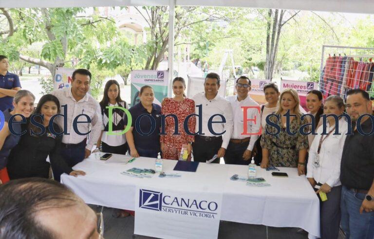 Inaugura Lalo Gattás Feria de Regreso a Clases 2025