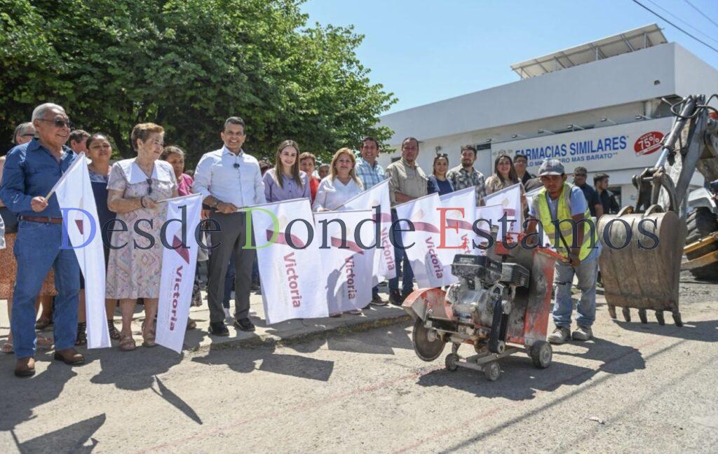 Inicia Municipio obra en la Héroe de Nacozari