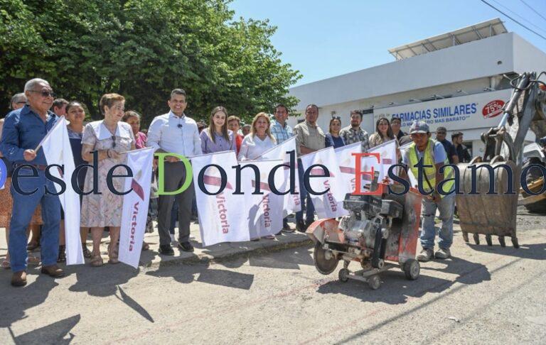 Inicia Municipio obra en la Héroe de Nacozari