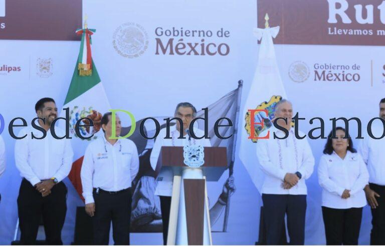 Da Américo banderazo histórico a las Rutas de la Salud