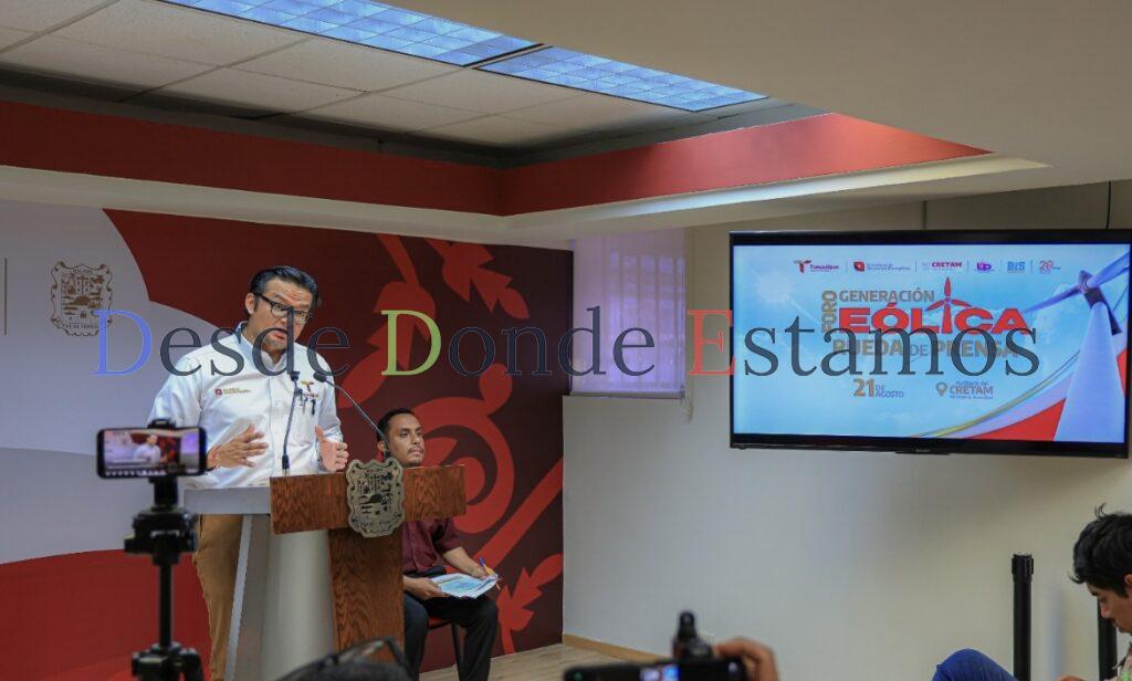 Recibirá Tamaulipas “Foro Generación Eólica”