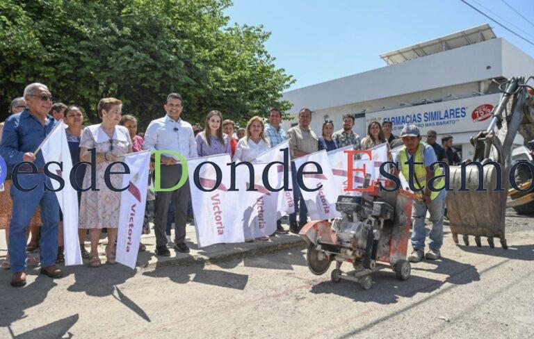 Inicia Municipio obra en la Héroe de Nacozari