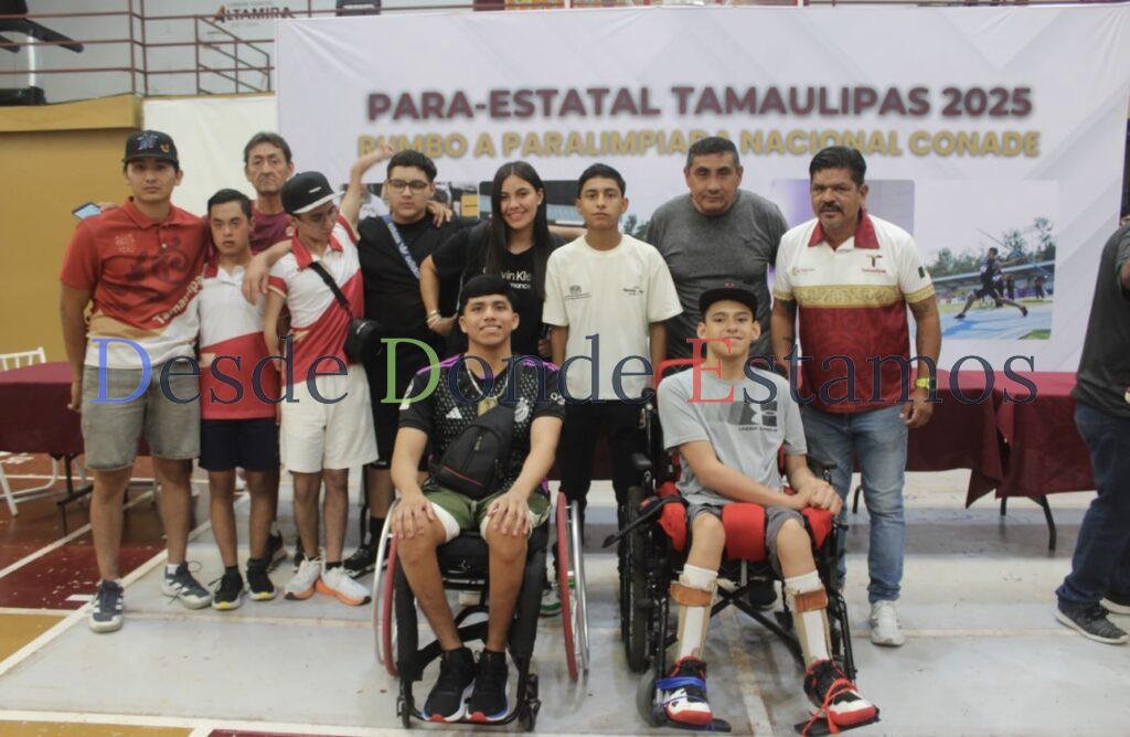 Inauguran en Altamira Paralimpiada Estatal 2025