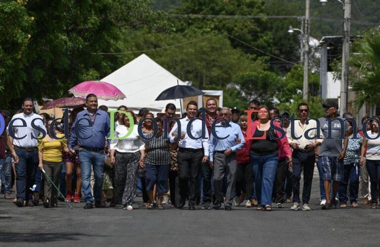 Inaugura Ayuntamiento calle en la Libertad II