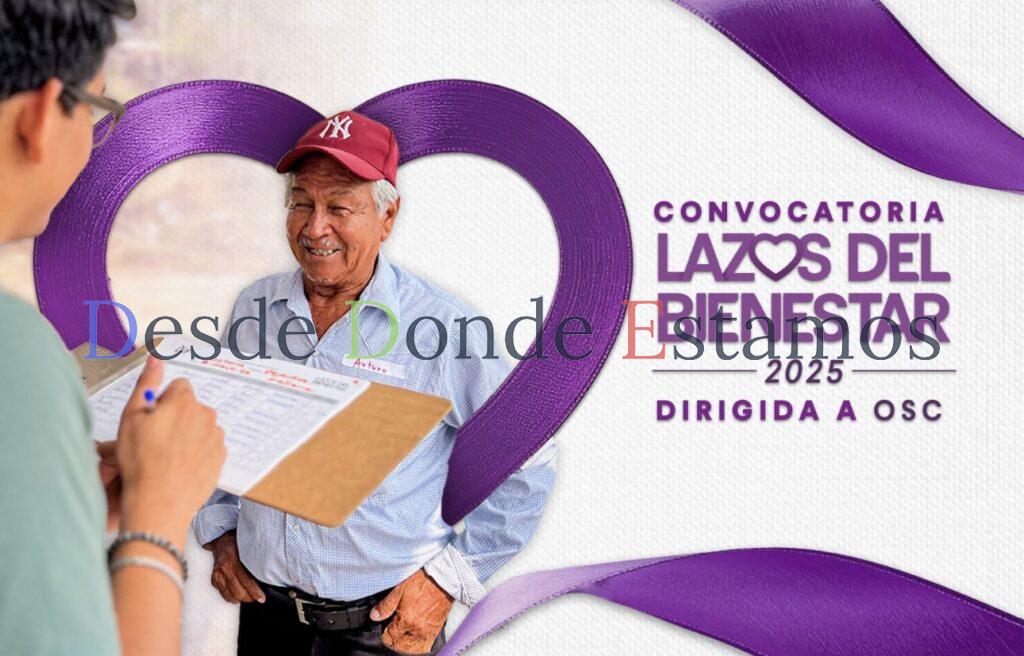 Invita DIF Tamaulipas a participar en la convocatoria Lazos del Bienestar 2025