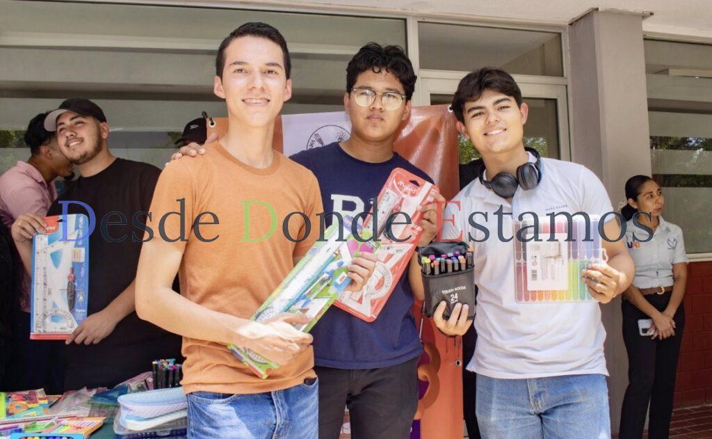 Concluye UAT con éxito colecta de útiles escolares