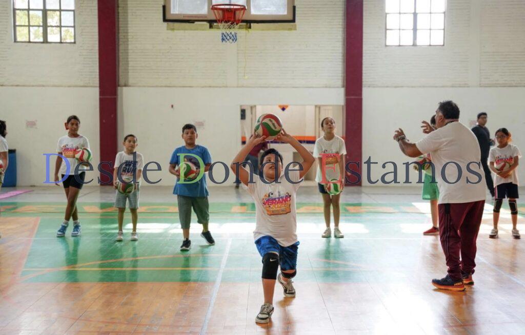 Fortalecen a niñas y niños con práctica de deporte