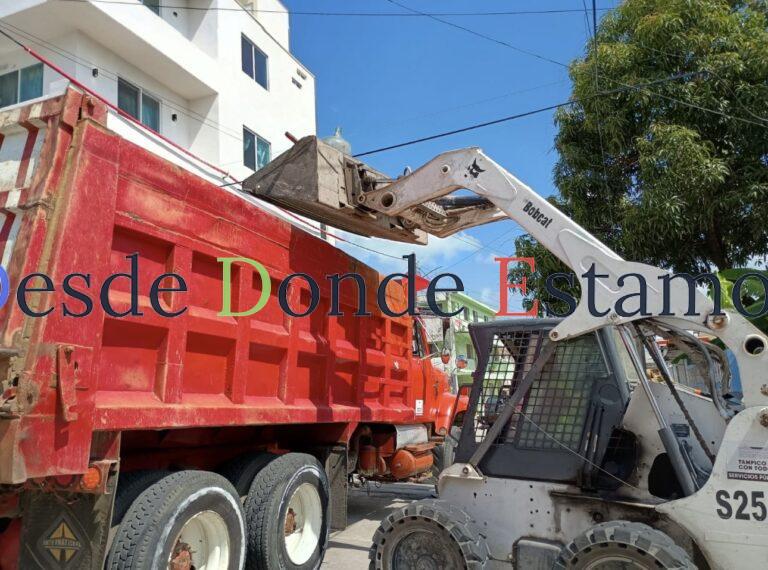 Trabaja SEBIEN en descacharrización en la zona sur