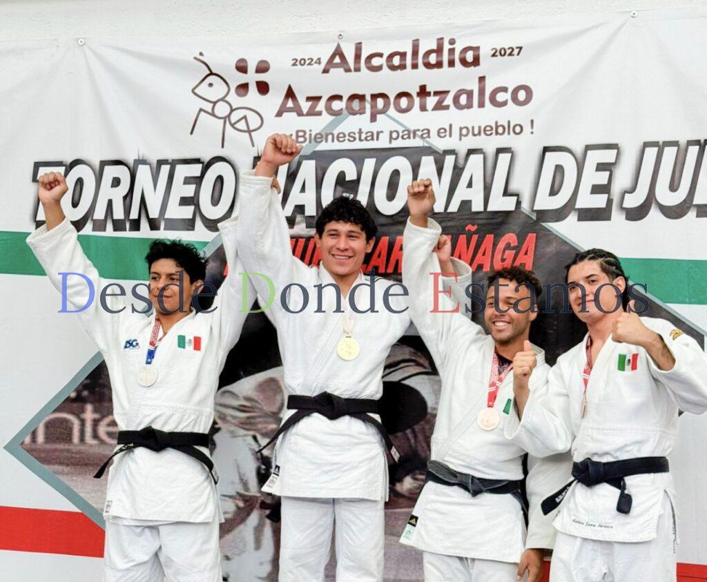 Alumno de la UAT conquista el oro en torneo nacional de judo