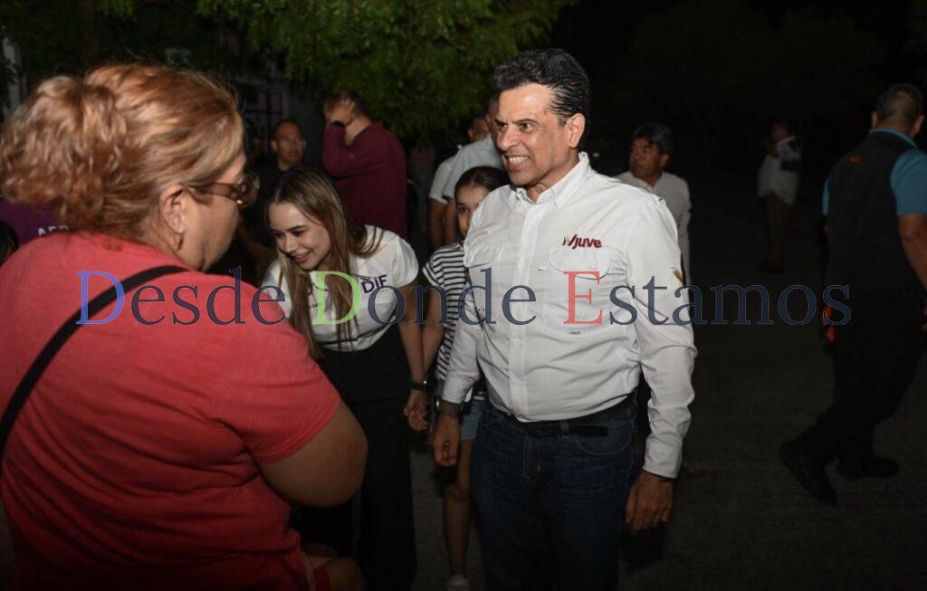 Entrega Municipio área verde iluminada en la Mariano Matamoros