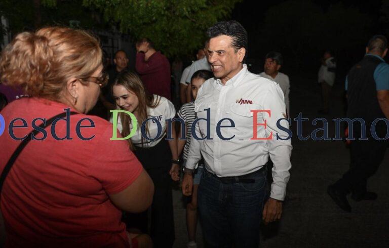 Entrega Municipio área verde iluminada en la Mariano Matamoros