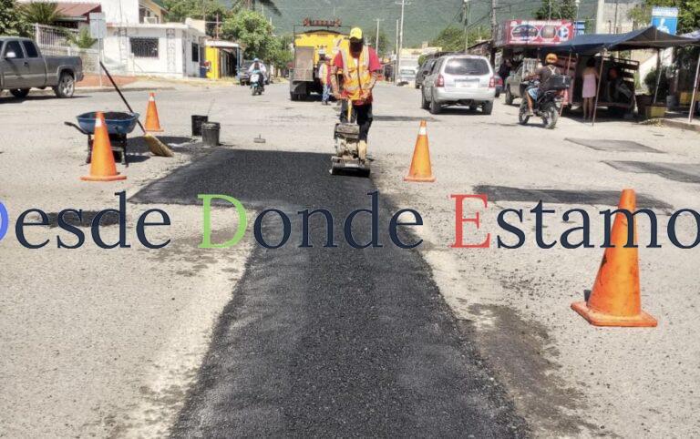 Llega programa de bacheo a más colonias de Victoria