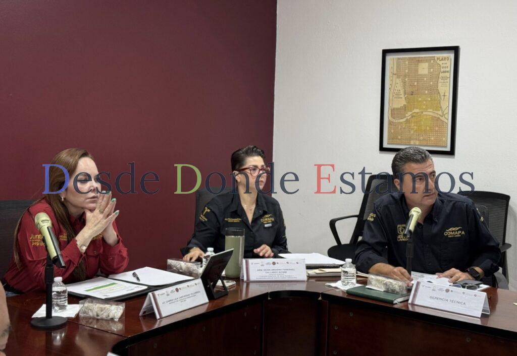 Sesiona Consejo de Administración de la Comapa de Nuevo Laredo