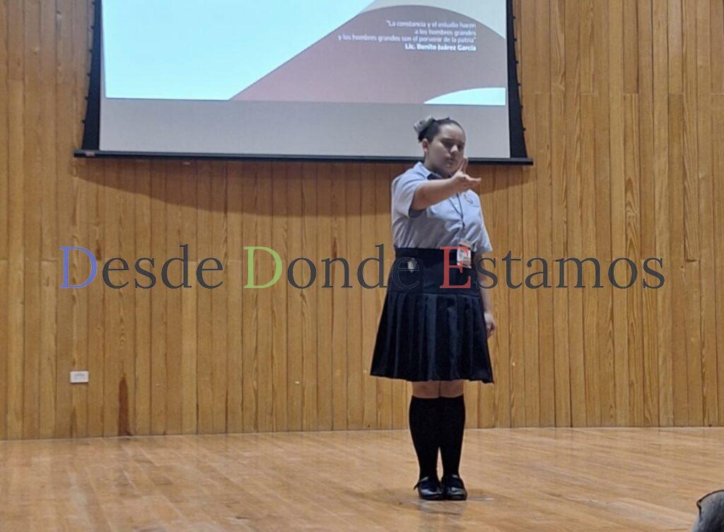Representará estudiante tamaulipeca a México en el XI Concurso Internacional de Oradores en Perú