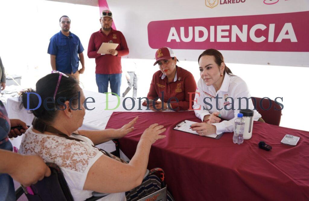 Lleva Carmen Lilia servicios municipales a la colonia Nueva Era