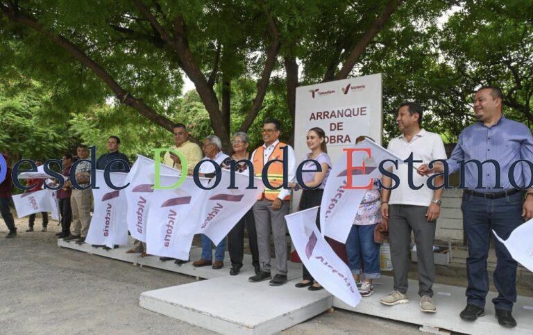 Rehabilitará Gobierno red de agua potable en la Nacozari y Miguel Alemán