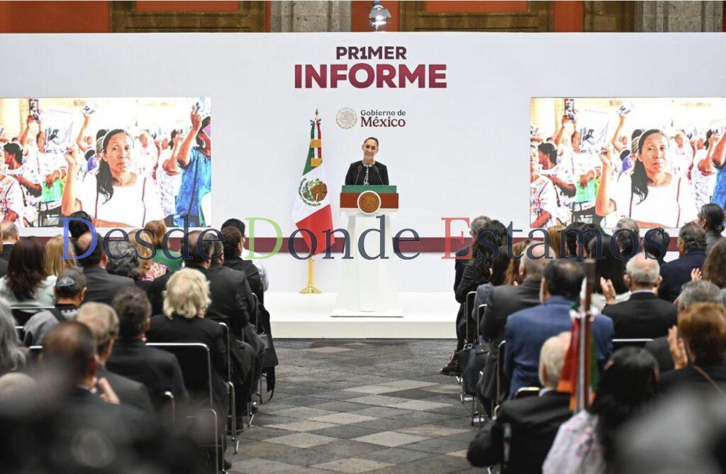 Asiste Américo al Primer Informe de la presidenta Claudia Sheinbaum