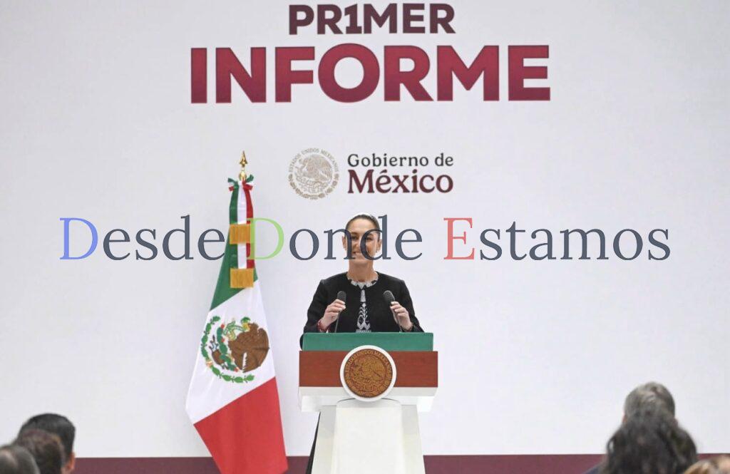 Tamaulipas destaca en el Primer Informe de la presidenta Claudia Sheinbaum