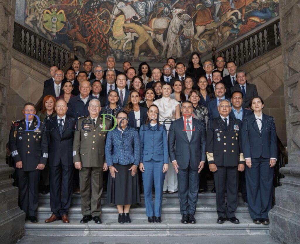 Participa Américo Villarreal en Consejo Nacional de Seguridad Pública