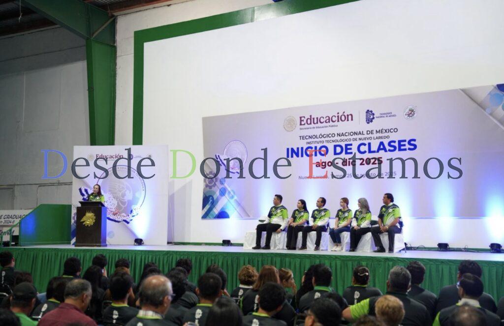 Encabeza Carmen Lilia arranque de ciclo escolar del Tec de Nuevo Laredo