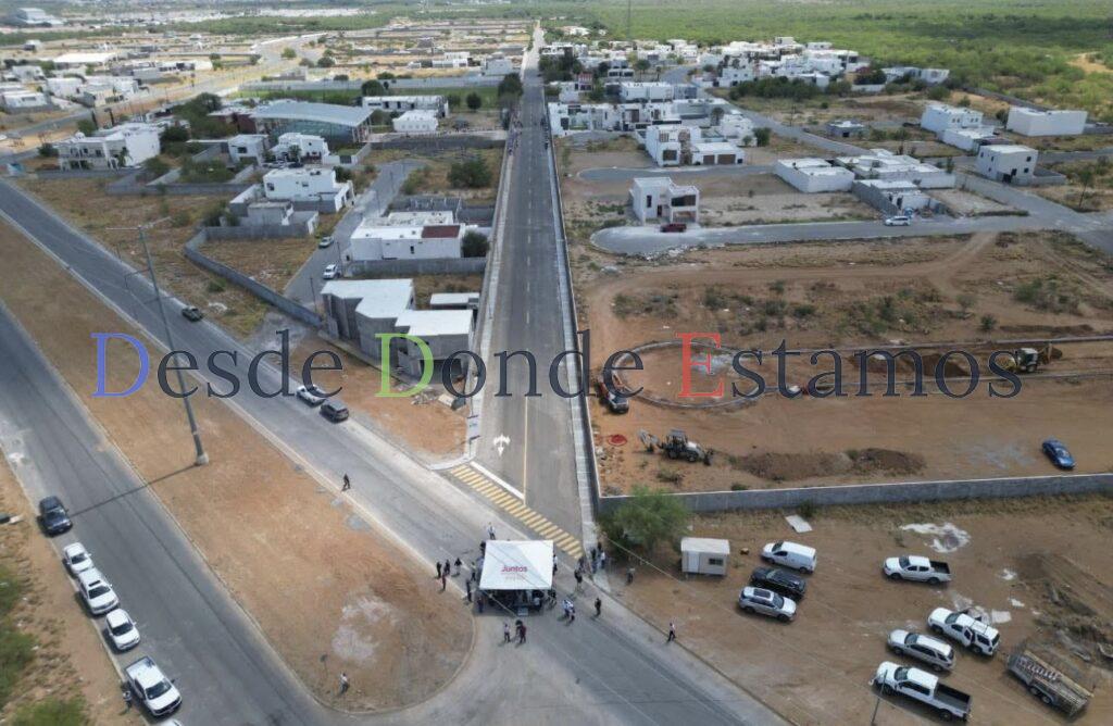 Entrega Carmen Lilia más infraestructura urbana en el sur de Nuevo Laredo