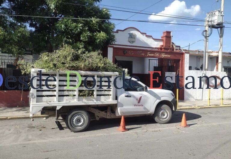 Organiza municipio jornada de limpieza en entornos escolares