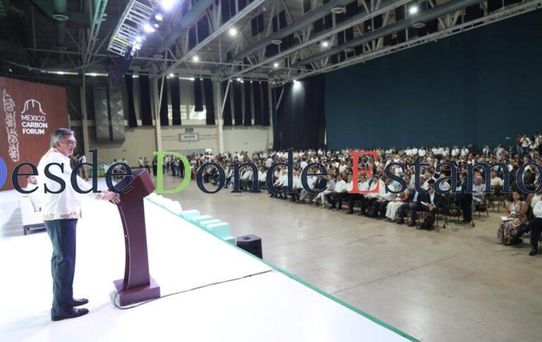 Inaugura Américo la 5ª edición del México Carbon Forum en Tampico