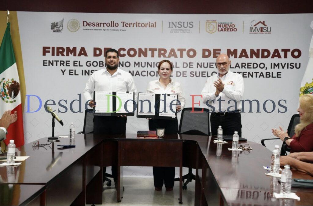 Se unen Gobierno Municipal e INSUS para apoyar a familias con trámite de escrituras