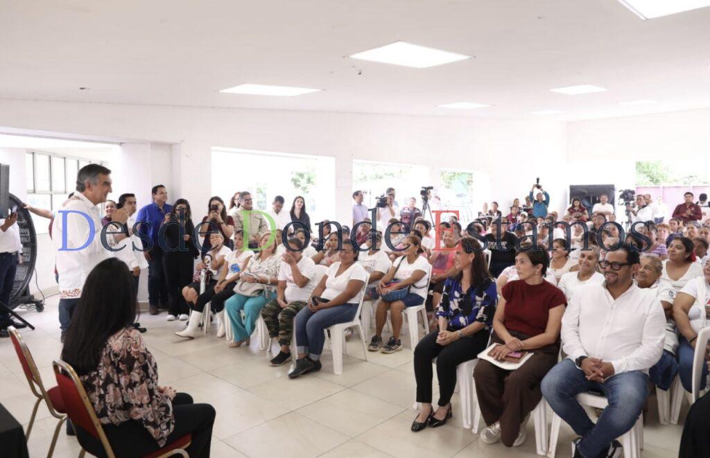 Atiende Américo demandas de las mujeres despicadoras en Tampico