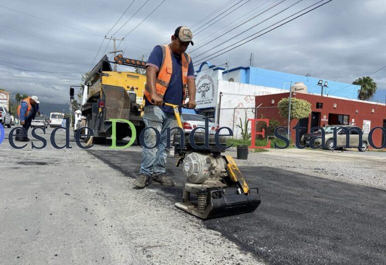 Impulsa Gattás mejoramiento de vialidades